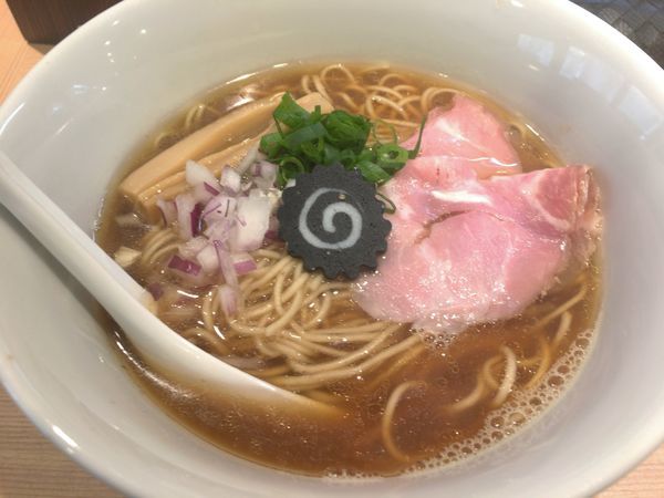 「のどぐろそば」@らぁ麺 はやし田 新宿本店の写真