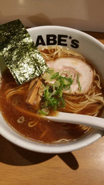 「醤油ラーメン」@ラーメン ABE'sの写真