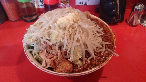 「ジャージャー麺850円+豚増100円」@ひたちなか大盛軒の写真