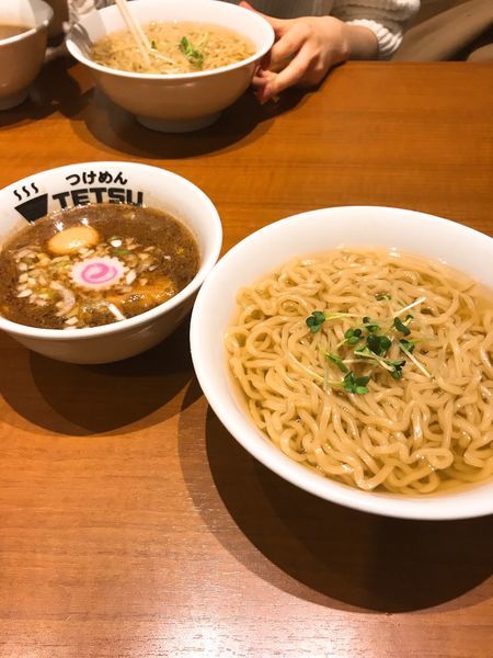 「味玉つけめん」@つけめんTETSU ラクーア店の写真