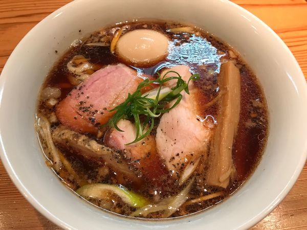 「特製ブラック（生姜味）」@らぁめん鴇の写真