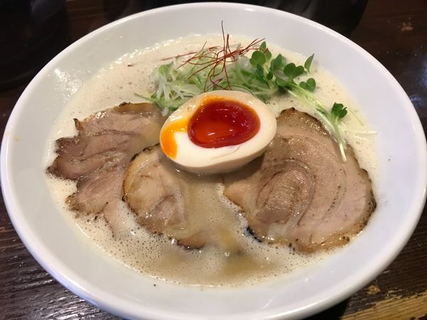 「和風鶏とんこつ」@かしやの写真