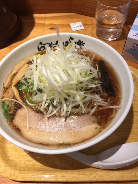 「利尻ネギラーメン」@利尻らーめん 味楽 新横浜ラーメン博物館店の写真
