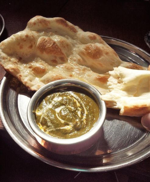 「ランチメニュー・ほうれん草のチキンカレー」@ボリウッドの写真