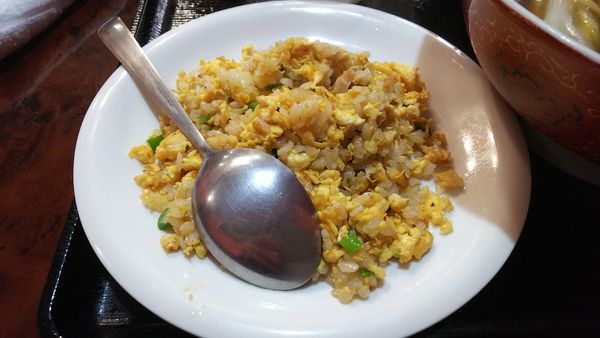 「チャーシューチャーハン（五目そばとのセット）」@上海酒家の写真