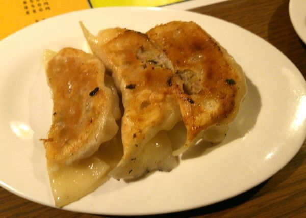 「焼き餃子（晩酌セット内）」@中華そば 二階堂の写真