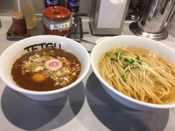 「あつもり➕味玉」@つけめん102 大宮店の写真