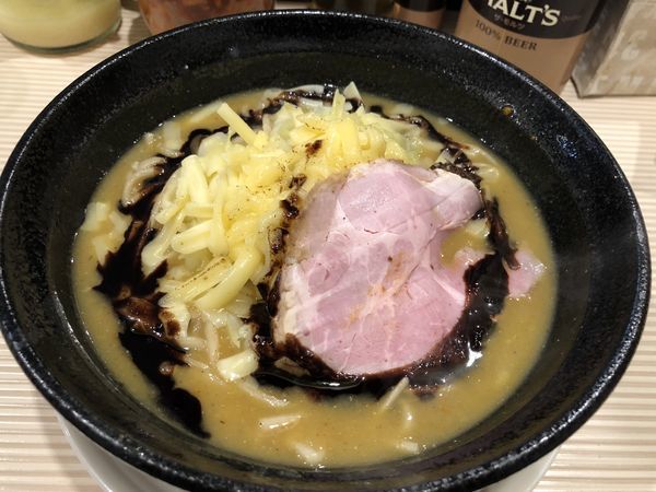 「カレーチーズラーメン＋ライス」@ラーメン ポール亭の写真