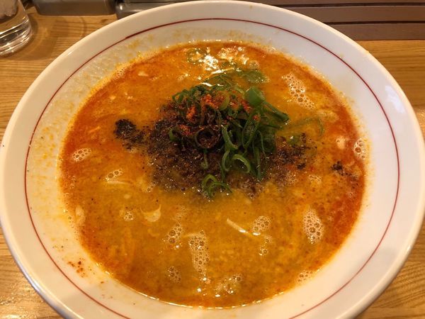 「極選坦々そば」@地球の中華そばの写真