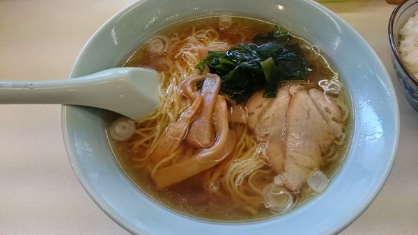 「ラーメン＋餃子＋ライス」@うめ〜や! 夢屋の写真