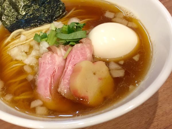 「煮干そば」@中華ソバ 篤々 TOKU-TOKUの写真