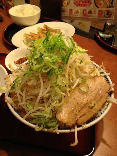 「富士らーめん(味噌)B(餃子.ライス中)1000円」@優勝軒 熊谷総本店の写真