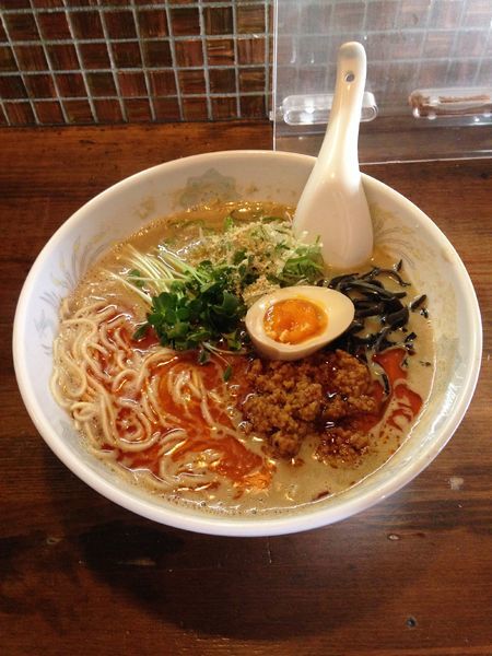 「豚骨担々麺 800円」@正太郎の写真