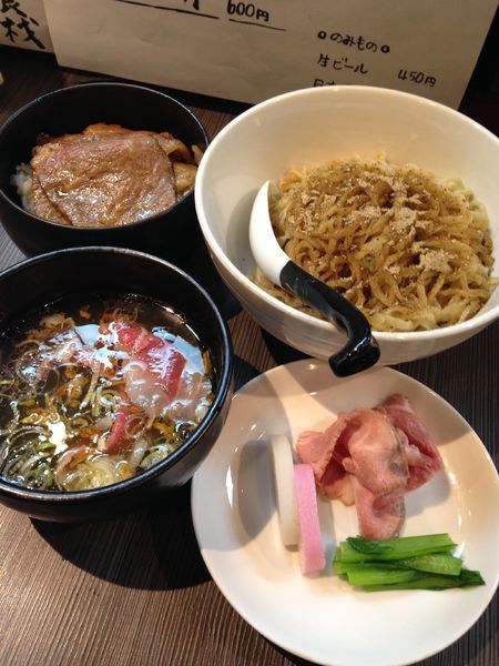 「【周年限定】塩つけ麺 神戸ビーフ」@柳麺 呉田-goden-の写真