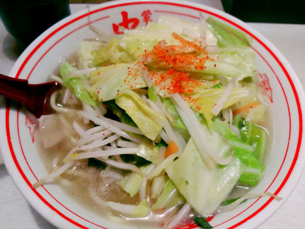 「塩たんめん　750円」@蒙古タンメン 中本 目黒店の写真