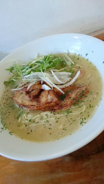 「トリソバ 塩  730円」@natural taste cafe analogの写真