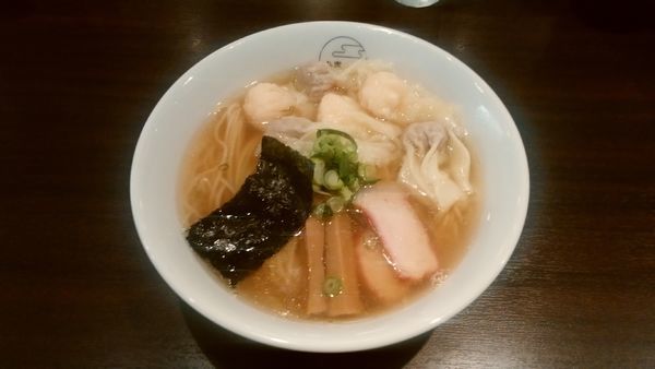 「特製ワンタン麺(白だし)」@八雲の写真