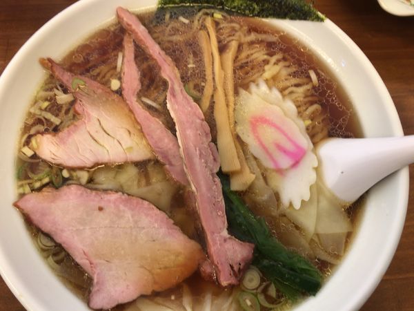 「ワンタンメン830円」@麺屋 雅宗の写真