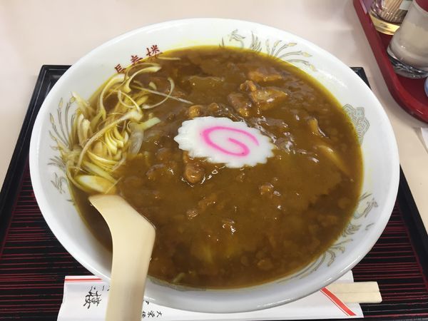 「カレーソバ（大盛）」@中華飯店 長春楼の写真