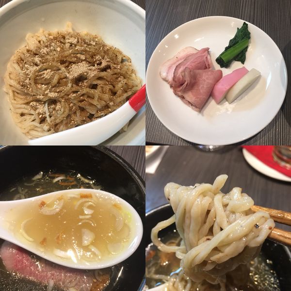 「3周年限定 塩つけそば ¥1000」@柳麺 呉田-goden-の写真