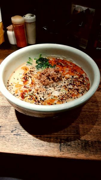 「担々麺(限定)大盛」@らーめん 山頭火 原宿店の写真