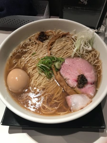 「醤油味玉そば 大盛り」@SOBAHOUSE金色不如帰の写真