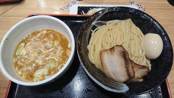「味玉つけ麺中盛」@麺屋 睡蓮の写真