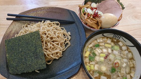 「特製つけそば(1150円)」@中華そば専門 とんちぼの写真