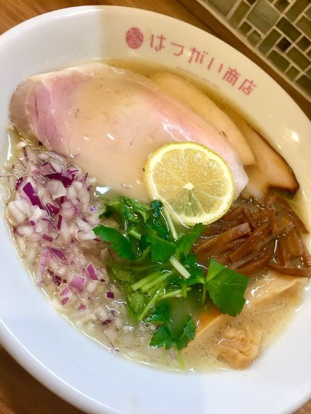 「【限定】鶏白湯そば」@はつがい商店の写真