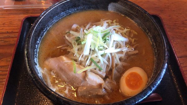 「もっけい味噌 麺大盛」@麺場 もっけいの写真