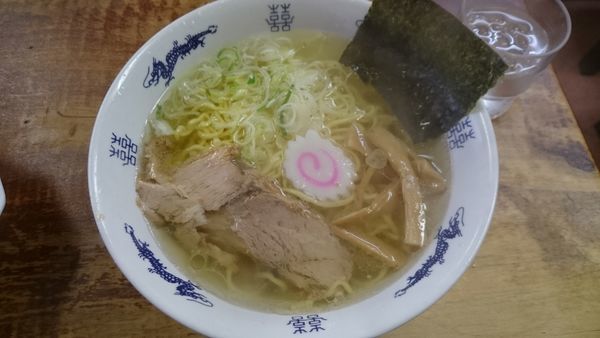「塩ラーメン（チャーハンセット）」@昇龍の写真