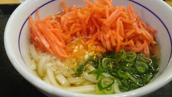 「はいからうどん」@なか卯 千駄木店の写真