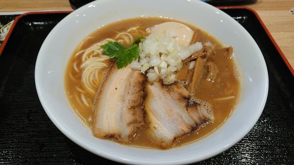 「味玉ラーメン＋和え麺」@麺屋 睡蓮の写真