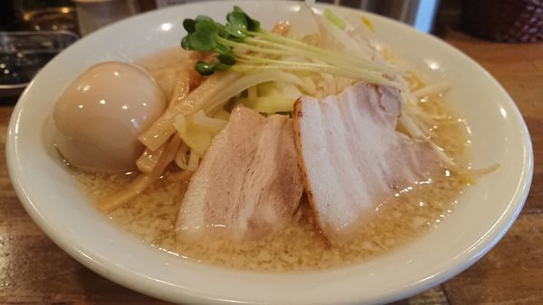 「九州麦みそらーめん大盛＋味玉」@らーめん雅ノ屋の写真