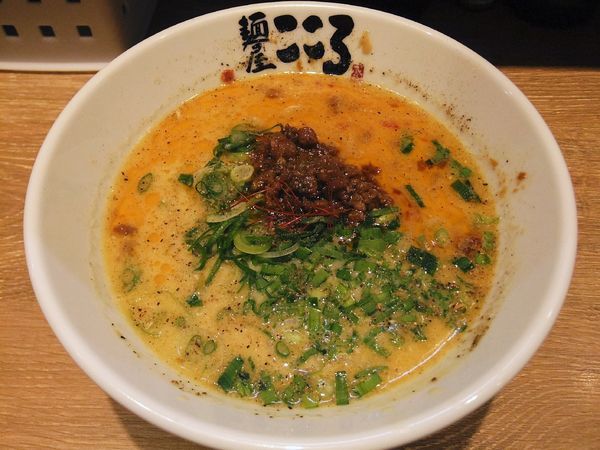 「味噌担々麺（880円）」@麺屋こころ 御茶ノ水店の写真