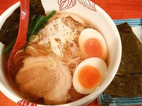 「味玉らーめん＋海苔」@麺処 あす花の写真