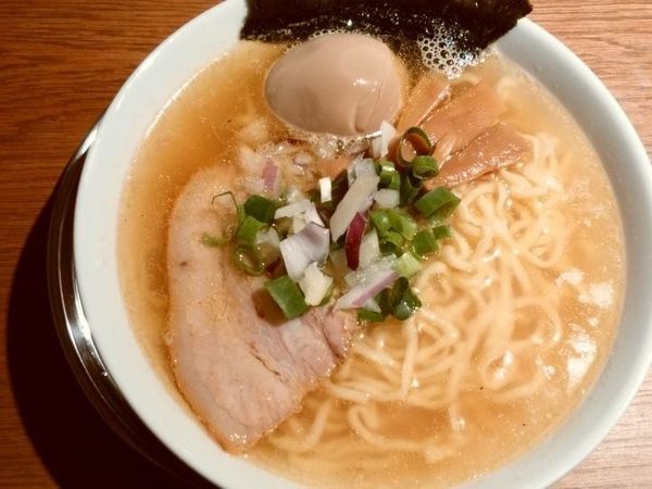 「味玉イリコそば」@中華そば 二階堂の写真