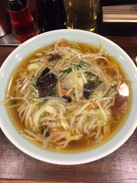 「サンマーメン　450円（税込み480円）」@龍味 横浜トーヨー街店の写真