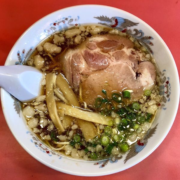 「ラーメン (580円)」@萬来軒の写真