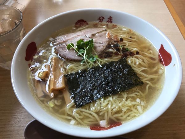 「塩そば680円 + 大盛り100円」@正月屋分店 石川屋の写真