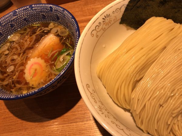 「清湯つけそば(大盛り)」@つけそば 神田勝本の写真