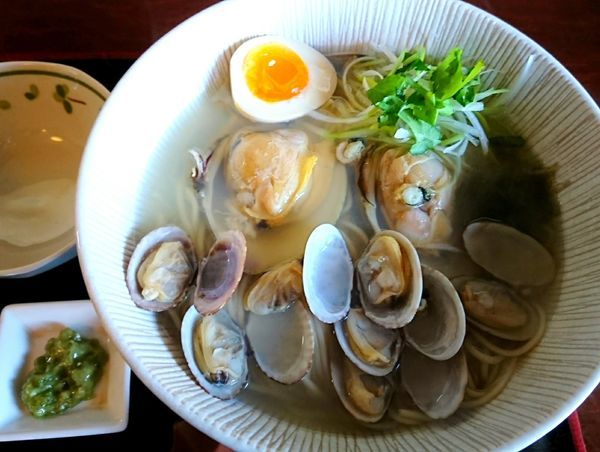 「【限定】貝出汁そば ￥830」@和風らーめん 凪の写真
