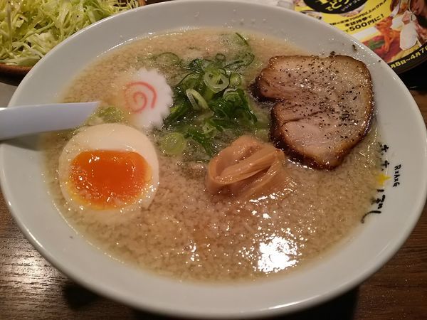 「ばりこてＺＥＲＯ：バリカタ　＋替玉：バリカタ　※㋗で５００円」@おおぼし 安曇野店の写真