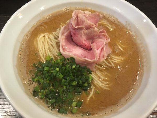 「二段仕込み香蝦麺」@灰汁中華 丿貫 福富町本店の写真