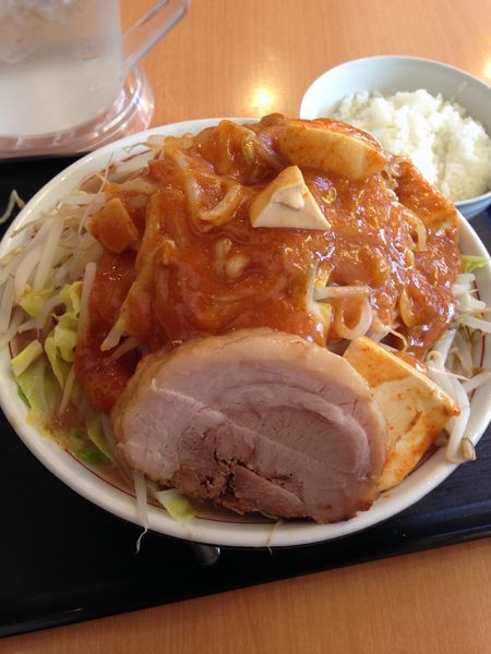 「フュージョン800円  ライス100円」@火の豚 東武動物公園店の写真