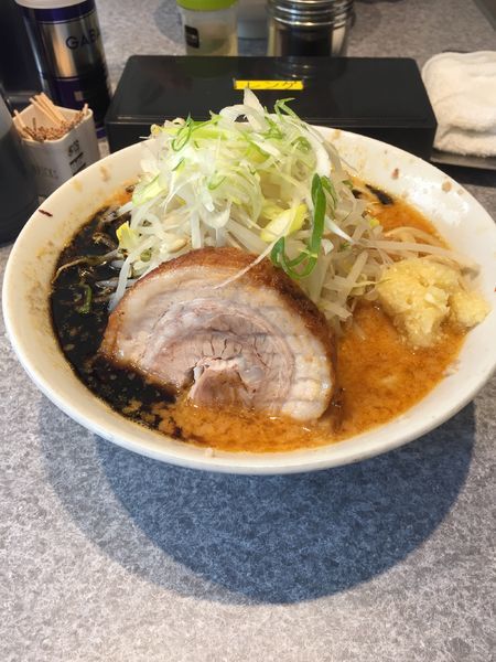「味噌ラーメン（ニンニク野菜増し）」@ラーメン宮郎の写真