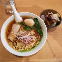 味玉醤油ラーメン＋炙り丼