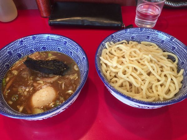 「つけめん 味玉」@自家製中華そば 勢得の写真