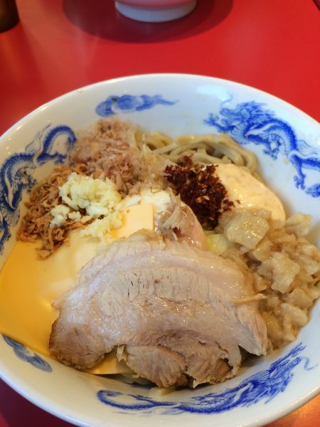 「まぜそば770円」@ジャンクガレッジ 白岡店の写真