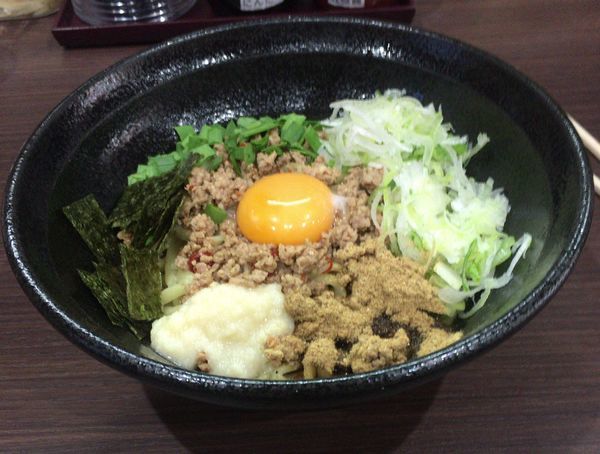 「台湾まぜそば」@豚骨ラーメン ぜろや 稲毛海岸店の写真